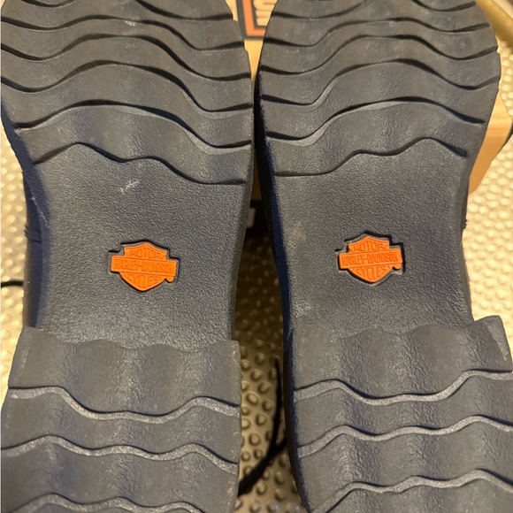 Harley-Davidson Black Leather Ankle Boots - Picture 5 of 5